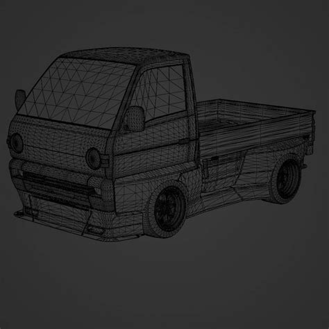 Suzuki Carry Kei Truck 1993 - Free 3D Model by 777angels777