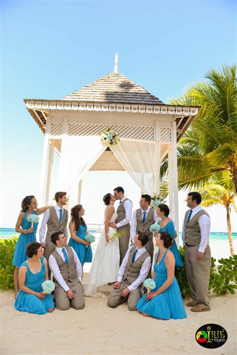 Ceremony @ the Beach Gazebo @ RIU Ocho Rios, Jamaica | Jamaica wedding ...