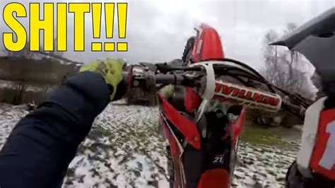 DIRT BIKE WHEELIE FAIL *GONE HORRIBLY WRONG* - YouTube