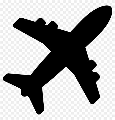 Airplane Svg File Silhouette