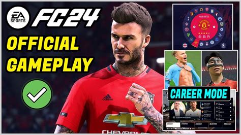 EA SPORTS FC 24 Official Gameplay, Career Mode, Menu & CONFIRMED NEWS ...