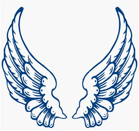 Bbb Angel Wings Clip Art - Angel Wings Vector Png Transparent PNG ...