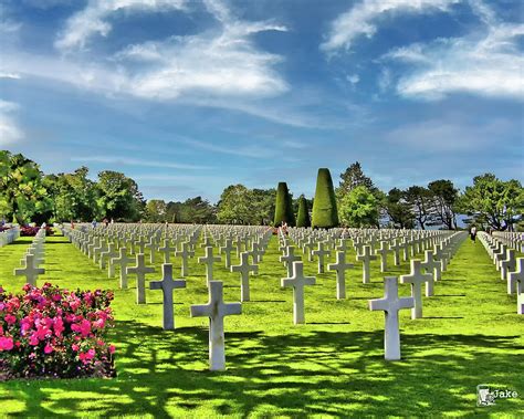 American Cemetery, Normandy, France Photograph by Jake Steele - Fine ...