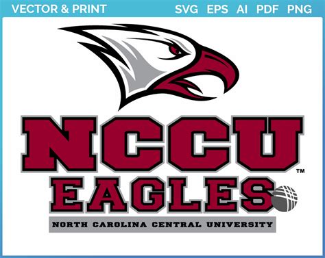 NCCU Eagles - Secondary Logo (2006) - College Sports Vector SVG Logo in ...