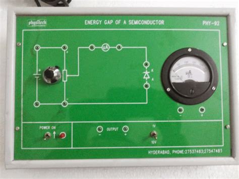 phy-92 Semiconductor Energy Band-Gap Measurement Trainer at Rs 5650 ...