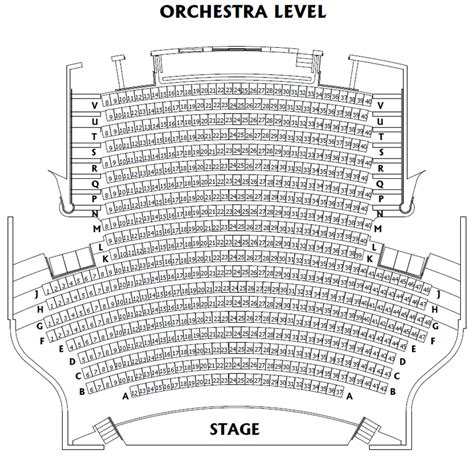 Bell Performing Arts Centre - Seating Plan