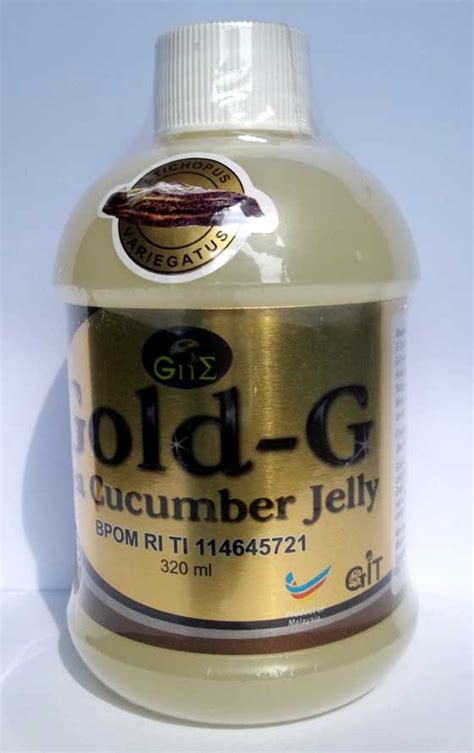 Gold-G Sea Cucumber Jelly ( Jelly Gamat Emas ) | Herbal Baru