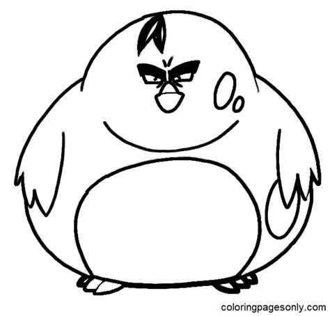 Angry Birds Movie Coloring Pages Printable for Free Download