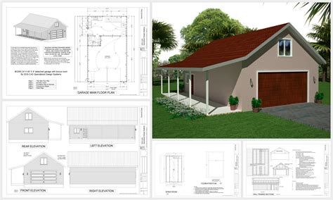 18 Free DIY Garage Plans with Detailed Drawings and Instructions