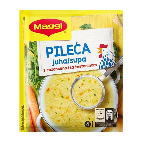 Maggi Soups & Bouillons | Supa pileca sa rezancima Maggi 50g | Maxi