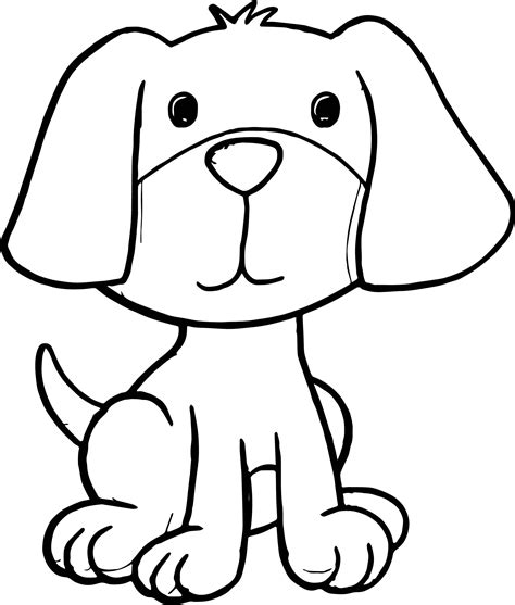 cool Puppy Pictures Of Cute Cartoon Puppies Dog Puppy Coloring Page ...