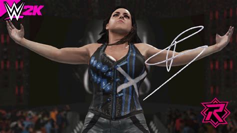 NIKKI CROSS ENTRANCE w/ "GLASGOW CROSS" THEME | WWE 2K19 PC MODS - YouTube