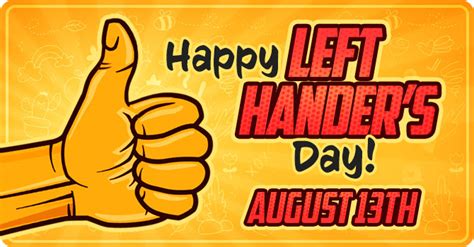 National Left Handers Day 2023 - How To Celebrate!