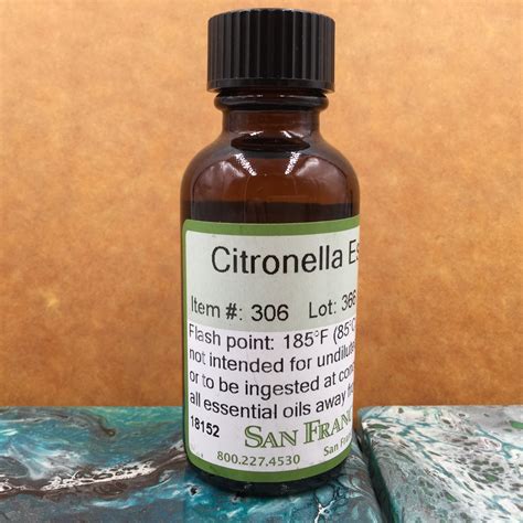 Citronella Essential Oil - 1 oz | San Francisco Herb Company