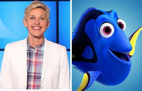 Ellen Degeneres provided the voice of Dory in Finding Nemo | Pixar ...