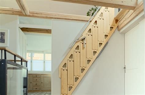 Folding Staircase by Bcompact Design | Handkrafted