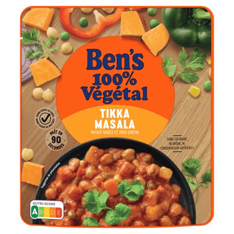 BEN'S ORIGINAL™ 100% Végétal Tikka Masala 285g