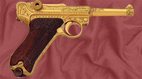 German Lugers-The Golden Luger: A Gift Between Two Nazis. | Rock Island ...