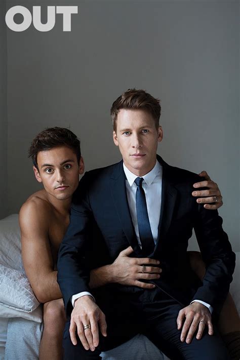 Tom Daley & Dustin Lance Black OUT 2016 Photo Shoot | Tom daley, Men ...