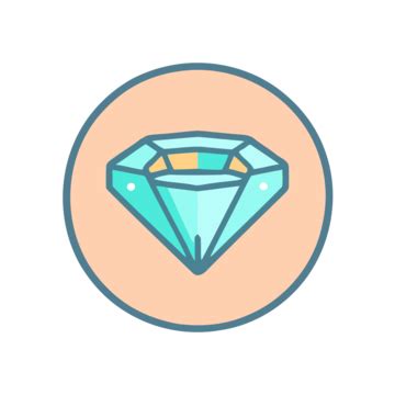 White Diamond Icon Icon Vector, Obby, A Lineal Icon Depicting Diamond ...