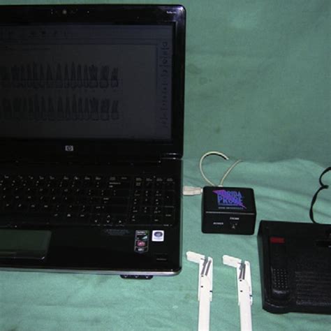 -Florida probe equipment consist of computer/laptop, USB interface ...