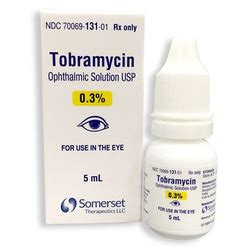 Tobramycin Drop 0.3%, 5mL - Ophthalmic Antibiotics