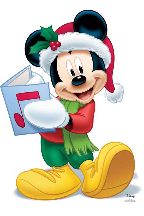 Mickey Mouse Christmas Carol Official Disney Cardboard Cutout - Xmas ...