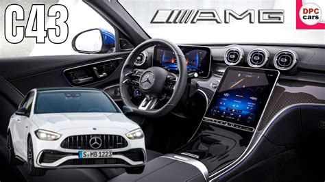 2023 Mercedes AMG C43 Sedan and Wagon Interior Cabin - YouTube