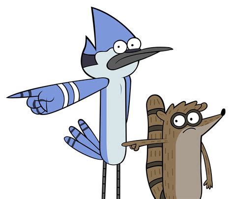 Mordecai-and-Rigby by TheInsatiableAfro on DeviantArt