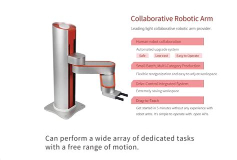 Wholesale Light Weight Industrial Robot Arm Manipulator