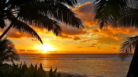 🔥 [100+] Tropical Island Sunset Wallpapers | WallpaperSafari