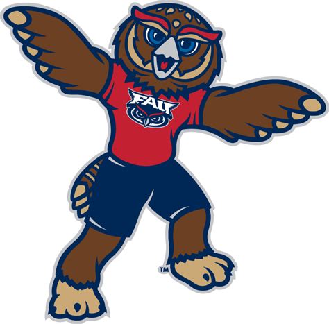 Florida Atlantic Owls Logo - Mascot Logo - NCAA Division I (d-h) (NCAA ...