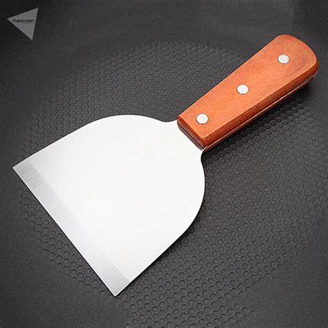 Baking Cooking tools Grill Flipper Kitchen Stainless Steel Metal Turner ...