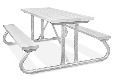 Aluminum Picnic Tables, Aluminum Outdoor Furniture in Stock - ULINE