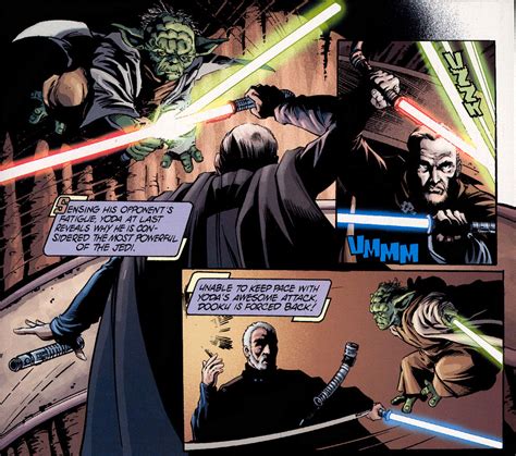 Count Dooku vs Yoda in AotC - was Yoda fighting at full capacity?