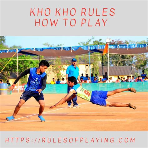 Kho Kho Rules : How to Play [ Scoring, Faults, Skills, Chasers ...