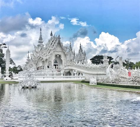 Wat Rong Khun; The White Temple in Chiang Rai. Thailand's No.1 Temple