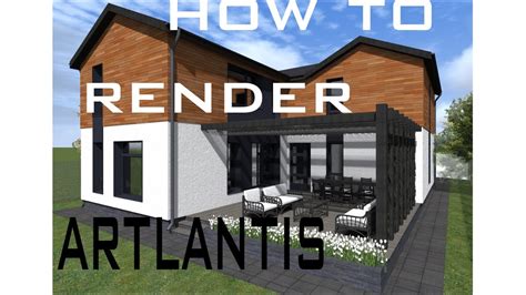 How to Render with Artlantis Studio - YouTube