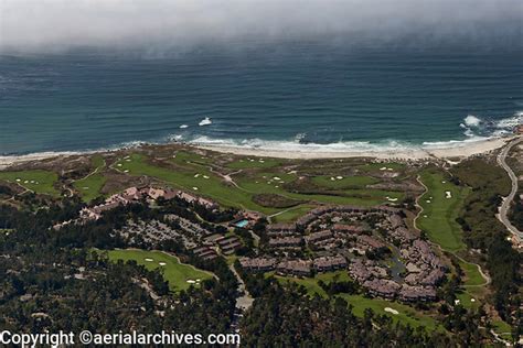 aerial photograph of The Links at Spanish Bay and Inn at Spanish Bay ...