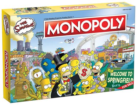 Buy Monopoly The Simpsons Board Game | Based on Fox Series The Simpsons ...