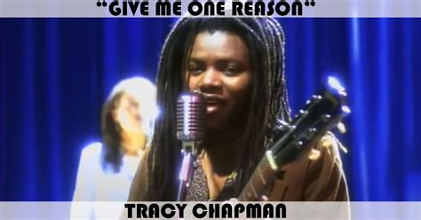 "Give Me One Reason" Song by Tracy Chapman | Music Charts Archive