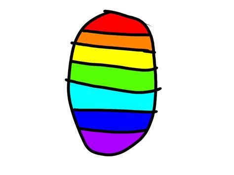 Rainbow Easter Egg by drawingliker100 on DeviantArt