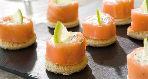 Smoked Salmon Roulade, with Cream Cheese and Maille Mini Cornichons ...