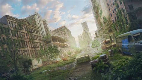 Download Ruin City Sci Fi Post Apocalyptic Sci Fi City HD Wallpaper by ...