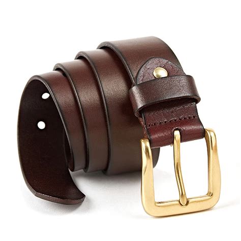 new men leather belt golden buckle genuine leather wide belts for men ...