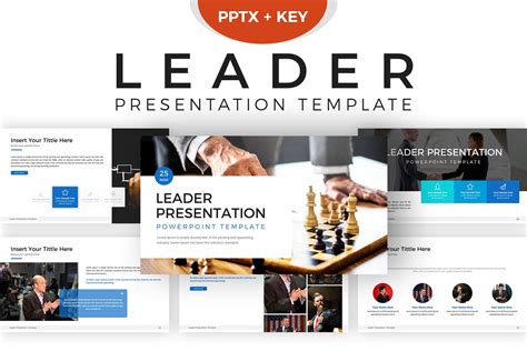 Leader Powerpoint Template | Presentation Templates ~ Creative Market