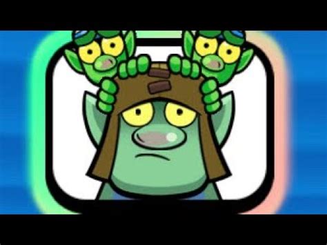 Getting the new *Scared Goblin Emote* In Clash Royale! - YouTube