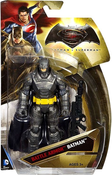 DC Batman v Superman Dawn of Justice Battle Armor Batman 6 Action ...