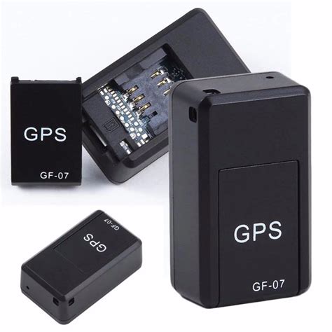 Mini GPS Tracker Car GF07 GPS tracking locator GSM Tracking Alarm Sound ...