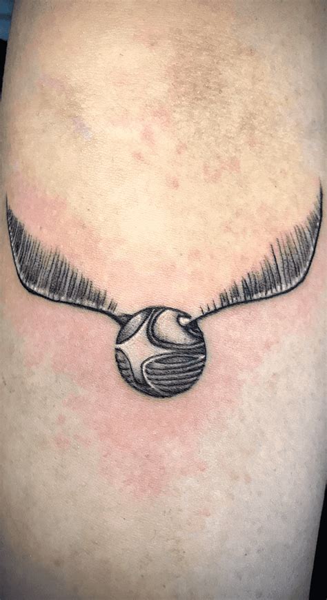 Golden Snitch Tattoo Design Images (Golden Snitch Ink Design Ideas ...